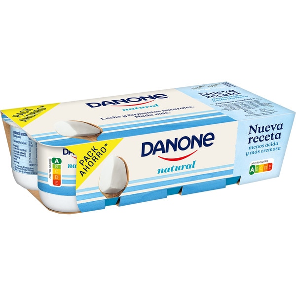 YOGUR NATURAL DANONE PACK 8x120 GRS. - Supermercado Fernando Lucena